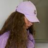 Rosiya Rosiya Rabbit Ball Cap Lavender