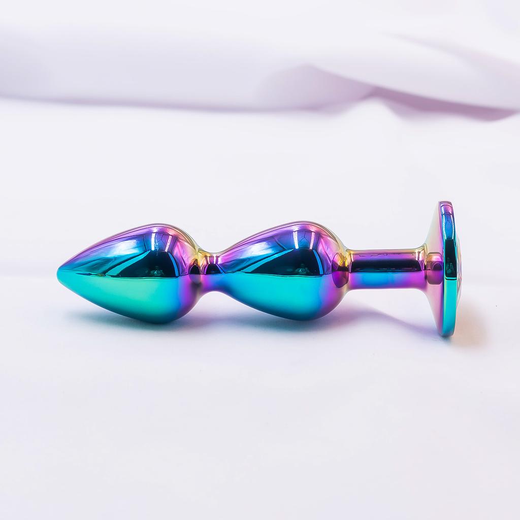 Gem Base Butt Plug Anal Massage Dilatancy Toy Adult Masturbation Sexual Wellness G-point Massage