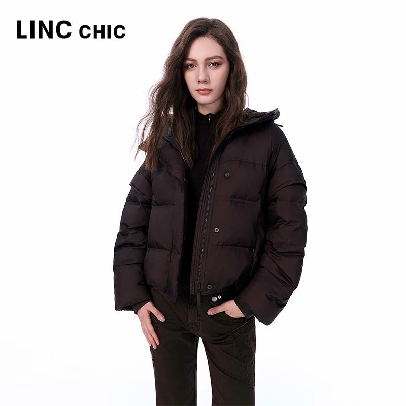 Jinyujie Women s Lightweight 90% Duck Down Short Puffer Jacket M