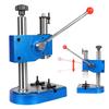 Manual Press Spring-Loaded Benchtop Hand Hole Puncher Machine Shaft Press for Punching Pronging Stamping Processes