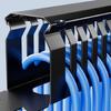 Enterprise 1U Rack Cable Organizers 19in 24 Position 48 Port Cold Rolled Steel Networking Component
