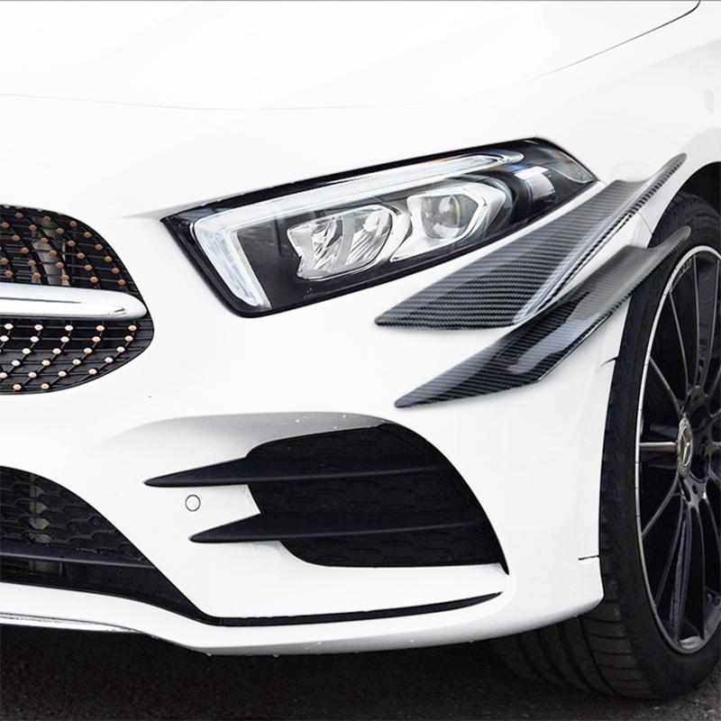 Spoiler universal pentru bara de protecție față pentru motocicletă, separator de aripi, kit lateral de ornamente Canards Valence Chin pentru motocicleta Yamaha și