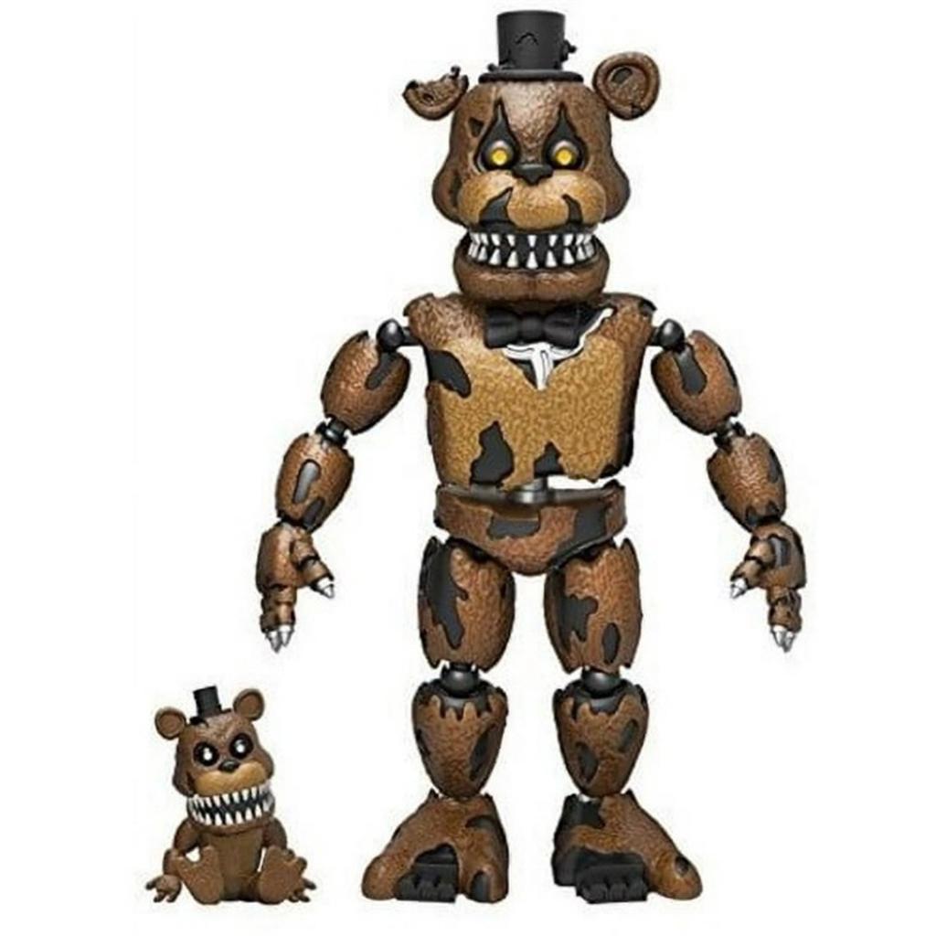 Five Nights At Freddys Action figures Mänguasjade turvarikkumise sari Glamrock Foxy PVC nukk lastele kingituseks