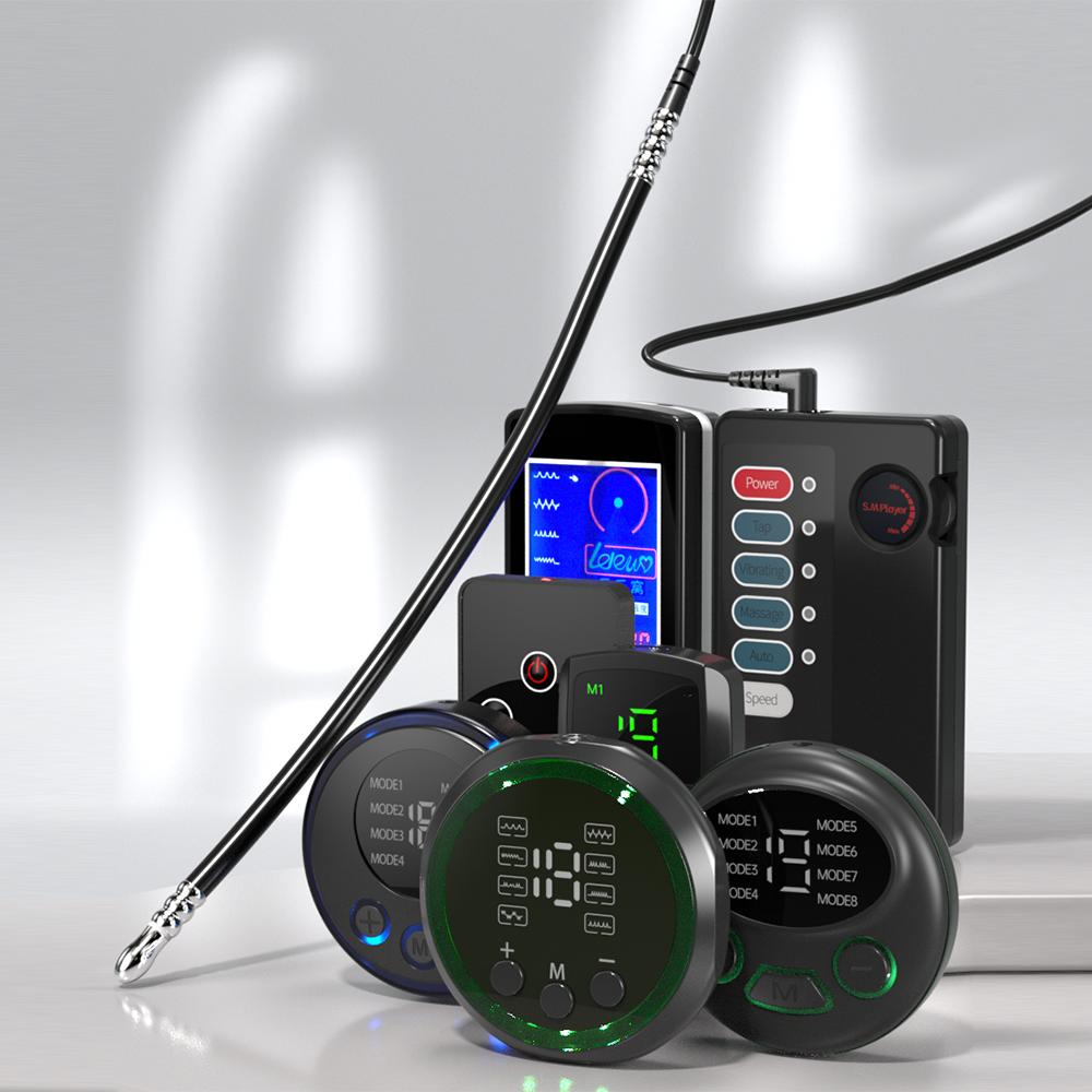 Electric Man Shock Catheter Urethral Vibrator Penis Plug Short Horse Eye Stick Sounding Urethral Rod Sexy Toy Medical Dick Adult