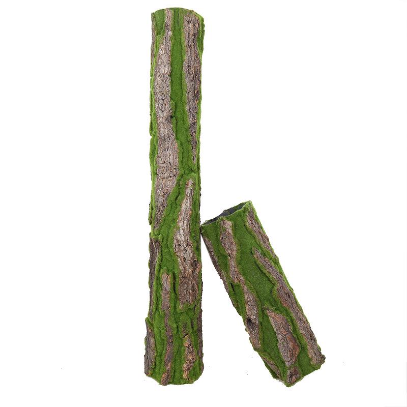 Indoor Decorative Water Pipe Cover with Artificial Vines and Tree for Balcony