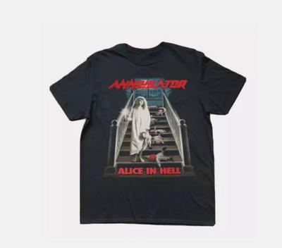 Annihilator Alice in Hell Marškinėliai Slayer Marškinėliai