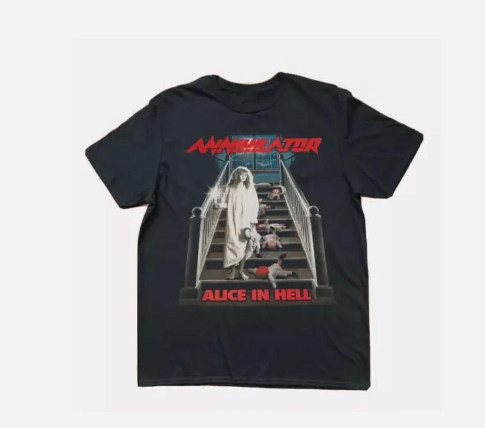 

Annihilator Alice in Hell T Shirt Slayer T Shirt 4XL