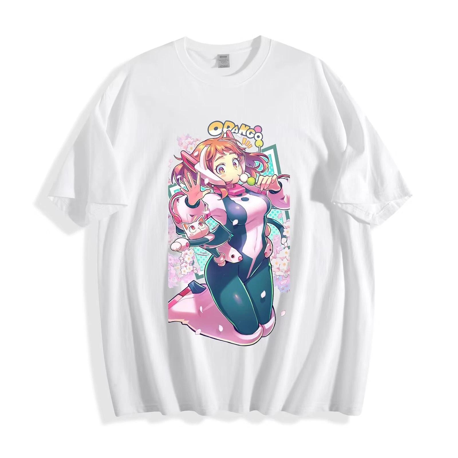My Hero Academia Ochaco Uraraka ORANGO Kawaii Hero T-Shirt XXL