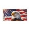 American Flag Eagle Metal Sign Wall Art Home Decor 30x15 Cm