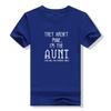 They Arent Mine Im The Aunt Shirtwomen Casual Funny Pattern Tshirtwomens Summer Short Sleeve Tops Auntie Gift Outfit