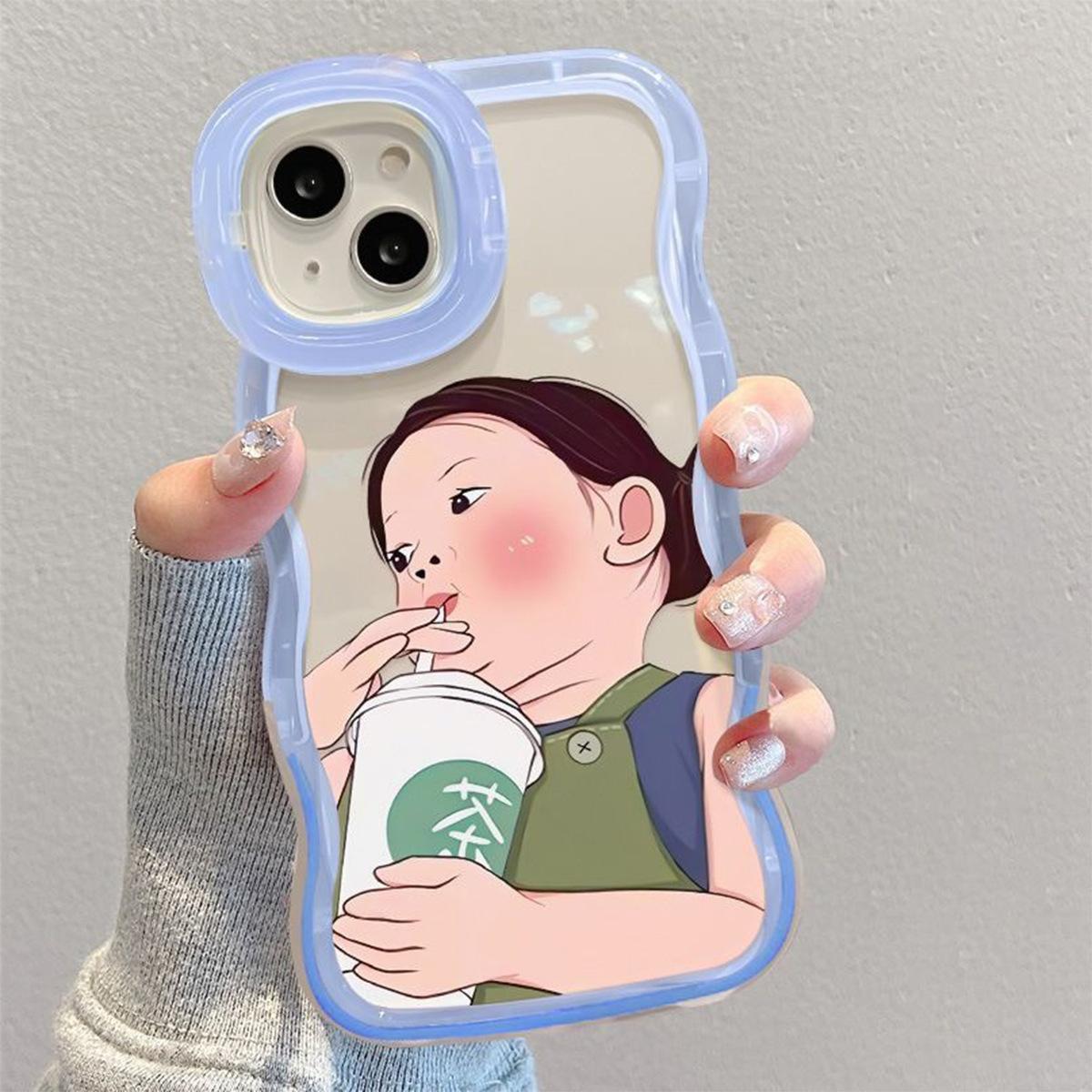 

High End Phone Case Cartoon Silicone Phone Case Frosted for Apple Phone Case in Summer For iPhone 16PROMAX