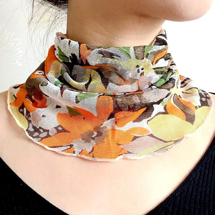 Karokkaku Neck Tulle UV Perfect for and Special Neck Sun UV New Model Cover, Net, Silk, Protection, Weddings, Funerals, Occasions, Warmer, Protection,