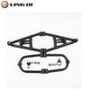 LINGQI Přední odpružení 370mm Kyvná vidlice Horní/Dolní pro motokáru s kulovým čepem pro ATV Quad 50cc 125cc Kolo Buggy Skútr Díly