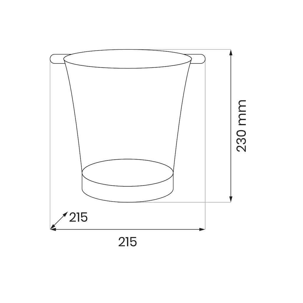 Cooler Led Rgb 23Cm Ip44