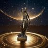 Statua Creativa Retrò Dea della Giustizia Ornamento per Studio Legale Regali Scultura per Soggiorno Decorazione da Scrivania