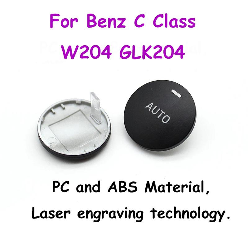 Bilinstrumentpanel Luftkonditionering AC Volym Värmare Temperatur Klimatkontroll Switch Knappar För Benz C GLK Klass C204 X204