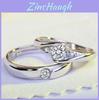 Elegant Fashion Women Jewelry Design Korean Open Luxury Couple Rings With Timeless Appeal
