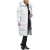 adidas Down Jackets Women's Light Blue Hooded Moderate EH5025