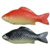 Modello di Pesce Simulato Bianco Nero Figurina Artificiale di Carassio Decorazione Pesce Ornamento Giocattolo Educativo Animale per Bambini Oggetto di Scena per Foto