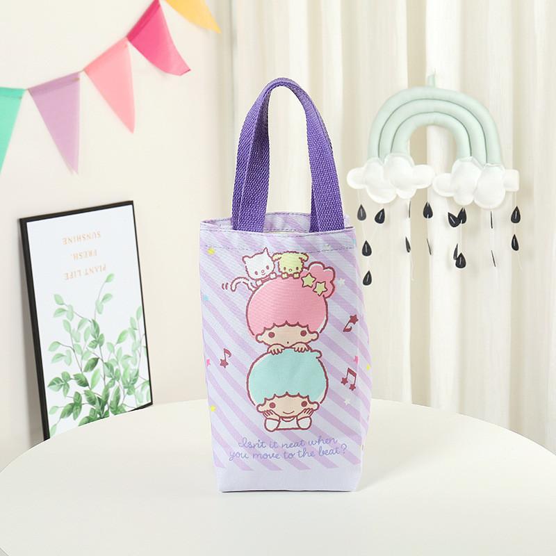 Cartoon Stacking Fun Canvas Multipurpose Bag For Storage And Travel