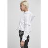 Sweatshirt à capuche - Urban Classics - Short Worker - Blanc - Manches longues - Femme