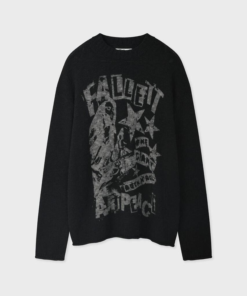 FALLETT Rock Band Knit Black