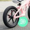 Malplay Nylu Pink 12" Kids Balance Bike with PU Wheels