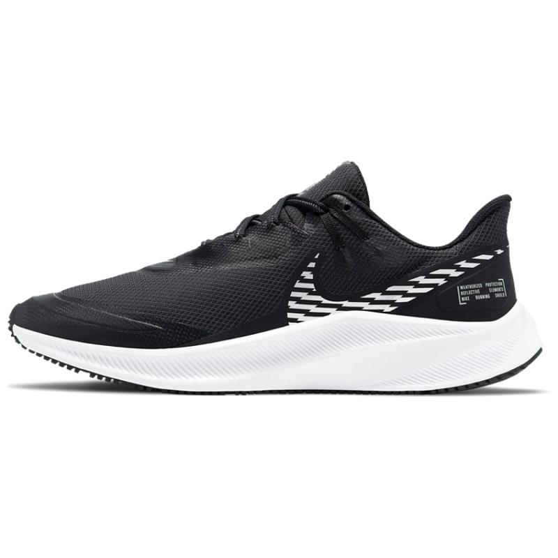 Nike Quest 3 Shield 'Black Metallic Silver' Sneakers CQ8894-001