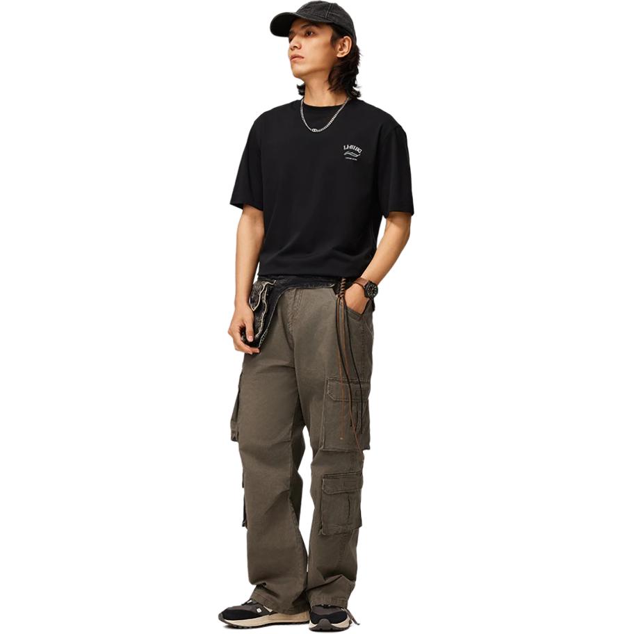 Li Ning China Culture Collection T Shirt Men's Black AHSU317-3