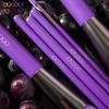 Docolor 10 Pcs Purple Makeup Brushes Synthetic Hair Professional Powder Foundation Blush Eye Blending Contour Make Up Brushes