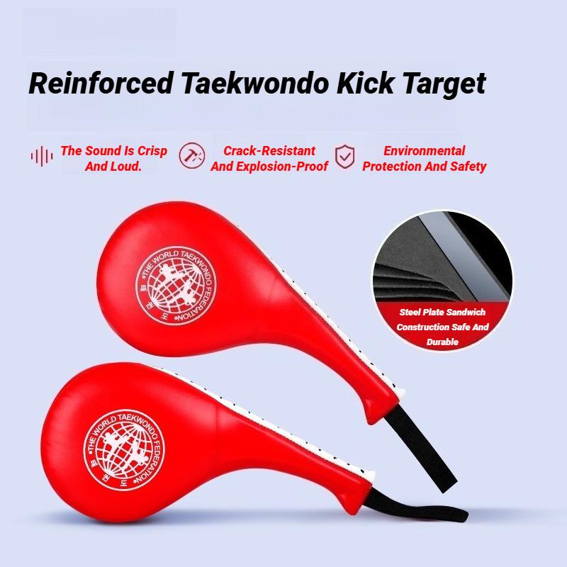 Карате Кидс Тхэквондо Лапы для ударов Кожа PU Тренировочное оборудование Защитная губчатая накладка для детей Муай Тай Тренировочная мишень