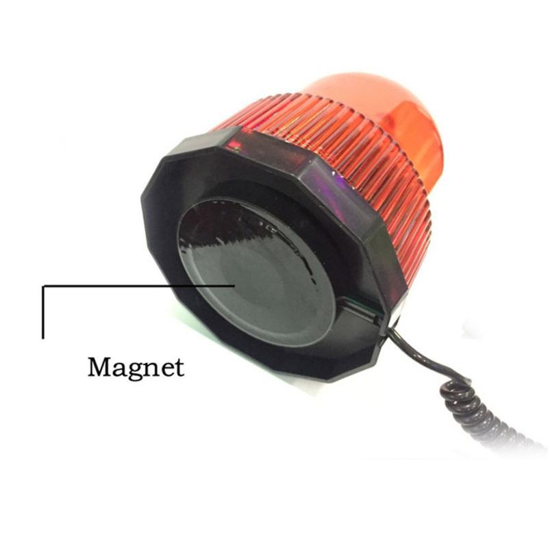 Lumină stroboscopică cu LED-uri pentru mașină 40LED 20W Lampă de avertizare rotativă cu LED de poliție pentru vehicule.