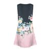 Womens Summer Dresses Loose V Neck Sleeveless Sundresses Dress With Pockets