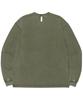 Nomaenyueol Damaged Henley Neck Shirt - Washed Khaki