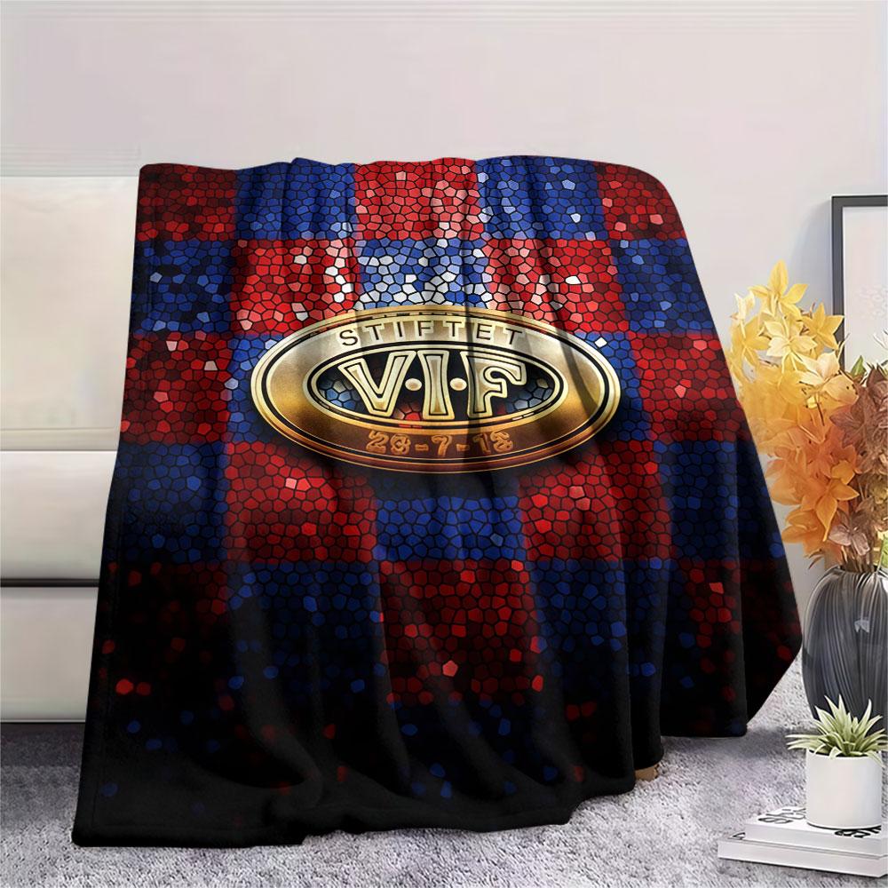 Vålerenga FlAannel Blanket, High quality Comfortable for All Seasons, Home Decor, Warmth and Comfort