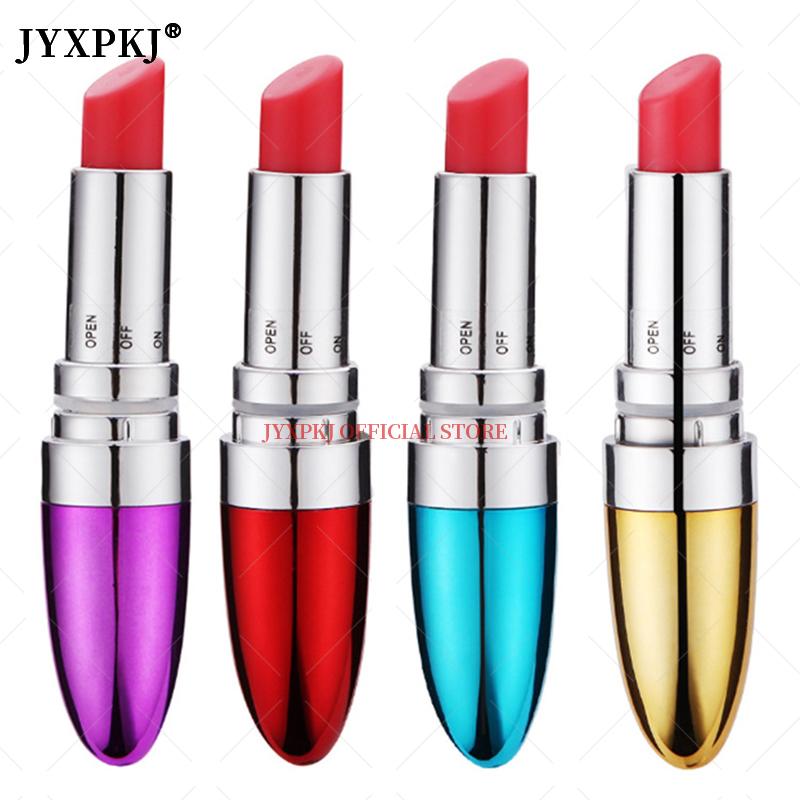 Hot Women Portable G-Spot Vibrator Small Bullet Vibrator Massager Lipsticks Vibrator Clitoris Stimulator Erotic Product Sex