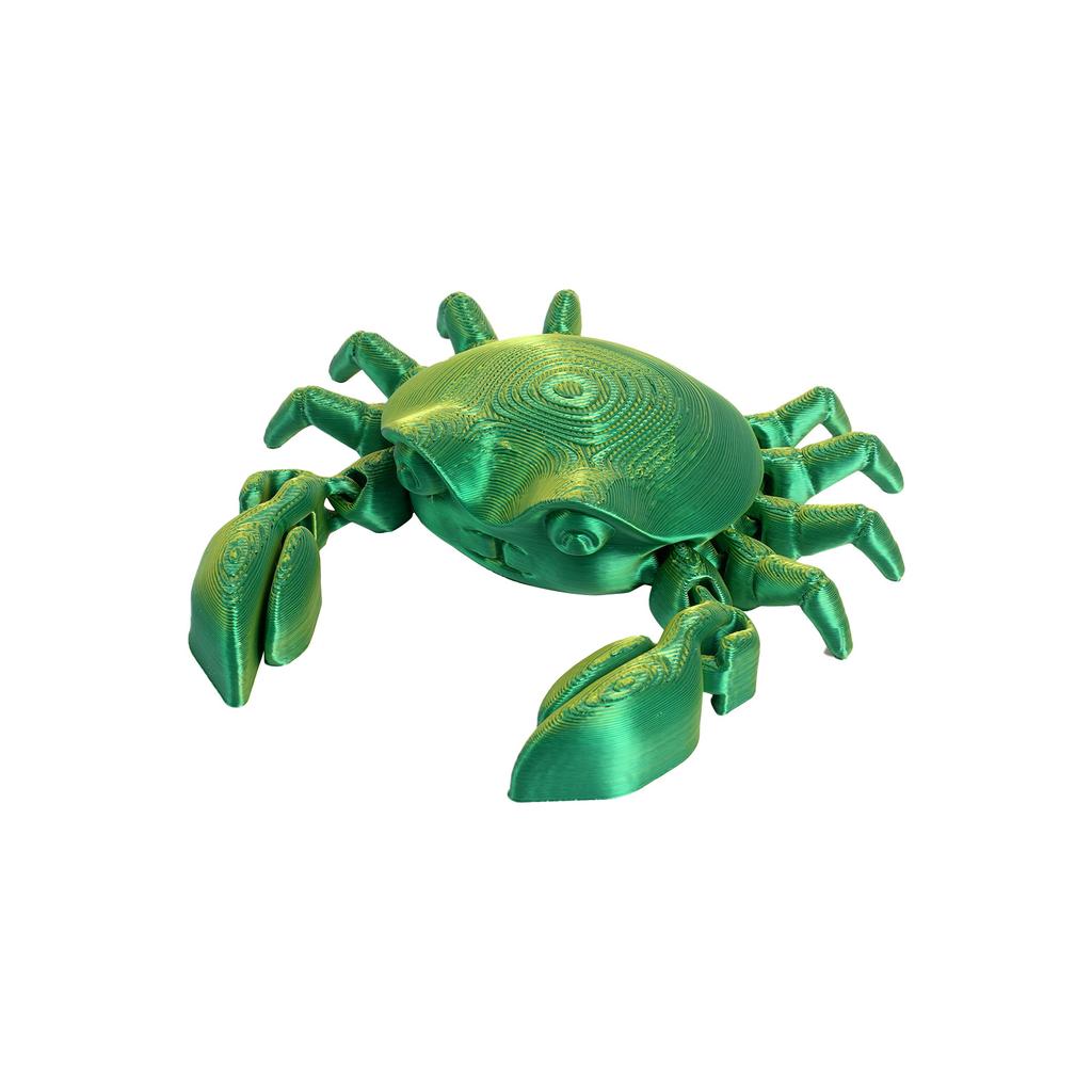 3D tištěný krab, kloubový model, flexibilní kloubové zvíře, soška mořského živočicha, levné 3D tištěné předměty, úleva od stresu, úleva od podrážděnosti, hračky pro ADHD