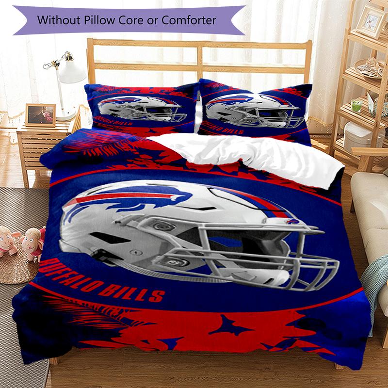 Football Helmet Art Themed Bedding 3Pcs Duvet Cover Set Decorative Bed Linen For Teen Room Home Decoration
