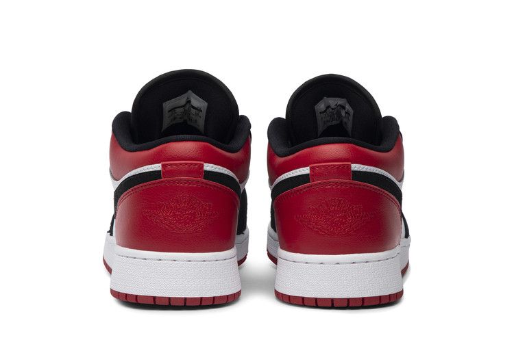 Kids' Sneakers Jordan 1 Low Black Toe (2019) (GS) White/Black-Gym Red