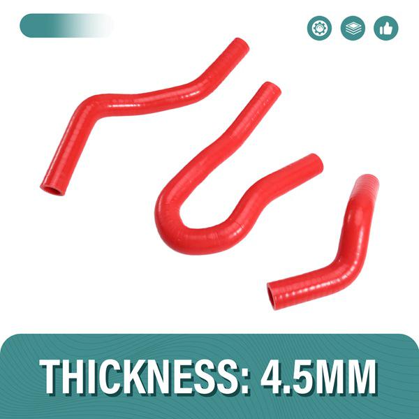 Silicone Radiator Hose for 1992-2000 Honda Civic D15/D16 SOHC EG/EK