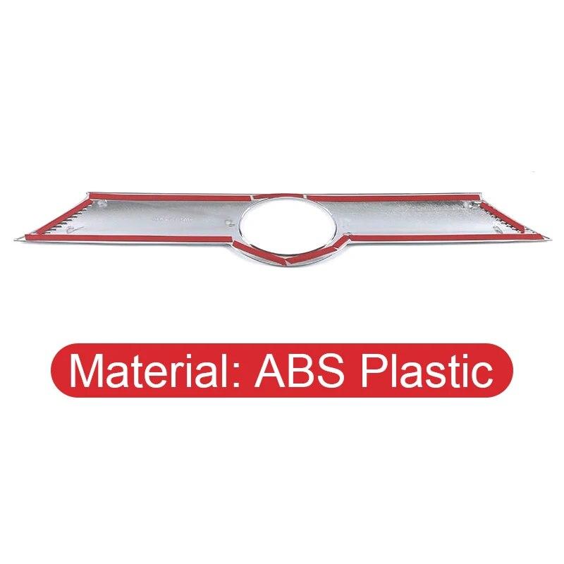 Car Accessories For Toyota Highlander XU70 Kluger -2022 2023 ABS Rear Tail Gate Protector Frame Molding Logo Lid Cover Trim