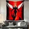 ULTRAKILL Wall Tapestry Aesthetic Wall Hanging Printed Fabric Blanket Decorative Tapestries for Bedroom Living Room Home Decor