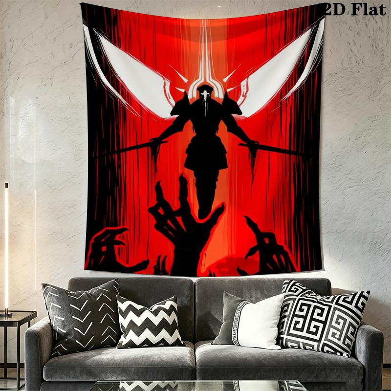 ULTRAKILL Wall Tapestry Aesthetic Wall Hanging Printed Fabric Blanket Decorative Tapestries for Bedroom Living Room Home Decor