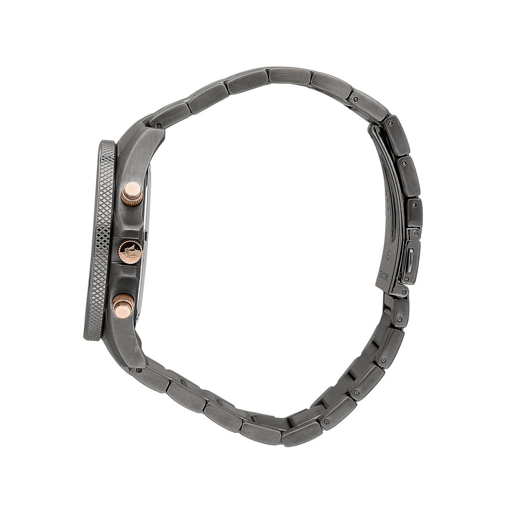 Summer Sale - [Official] Maserati Sfida 44mm Chronograph Men's Quartz Watch with Blue Dial and Dark Gray Stainless Steel Case (R8873640001),