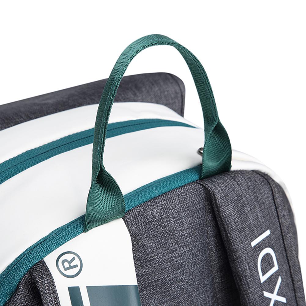 Foldable Tennis Backpack Separated Shoes Compartment Badminton Racket Backpack Breathable Expandable Sports Training Bag