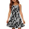 Children's Summer Casual Fashion Round Neck Solid Color Sleeveless Dress
