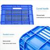 Heavy-Duty Rectangular Plastic Storage Crate