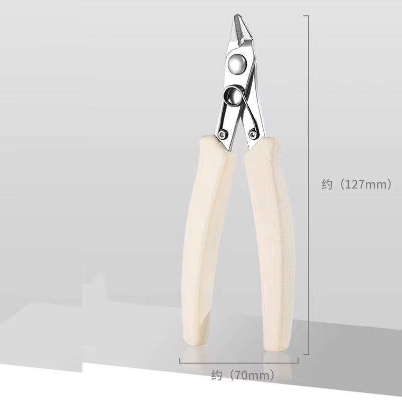 Stainless Steel Flat Nose Nail Gems Removal Pliers Rhinestones Ornament Remover Pliers Small Clipper For Nails Accessories