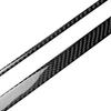 Carbon Fiber CD Seat Heat Console Sticker Trim For Mercedes Benz GLA CLA A-W×2