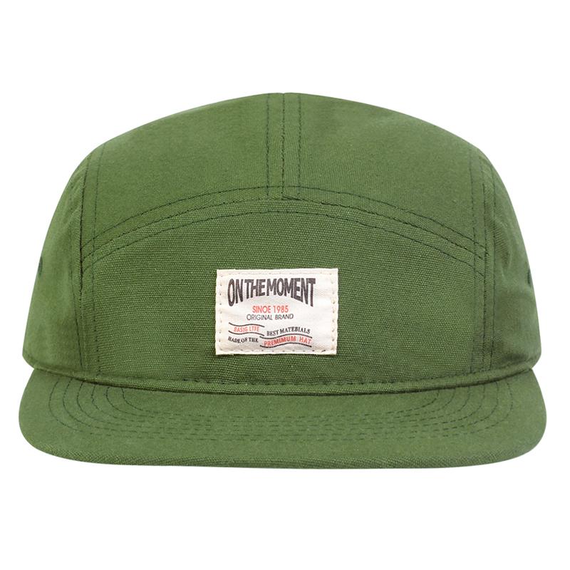 

НА МОМЕНТ Хлопковая бейсболка 5 панелей Snapback Caps Bone Gorras Hombre Originales Hip Hop Hats For Men Women Adjustable 58-60CM зелёный